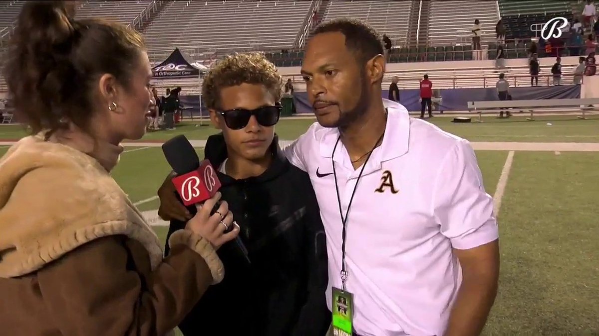 "This is what state championship games are really all about." Aquinas Football coach Roger Harriott (Roger Harriott) reflects on the incredible 3M championship game tonight and the Raiders winning their fifth straight title. #FHSAA