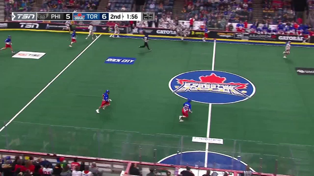 Justin Martin gets his first NLL goal. Six Nations is proud tonight!