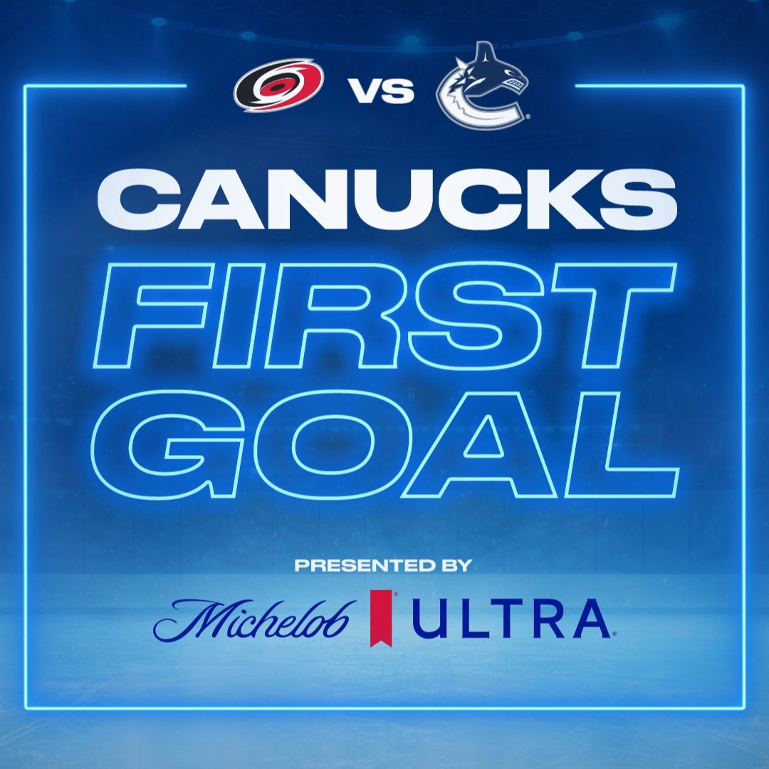 Make your predictions 🚨 Reply to us using #UltraFirstGoal for a chance to win a pair of tickets to a game! Must be 19+ to play. Michelob ULTRA Canada | #Canucks
