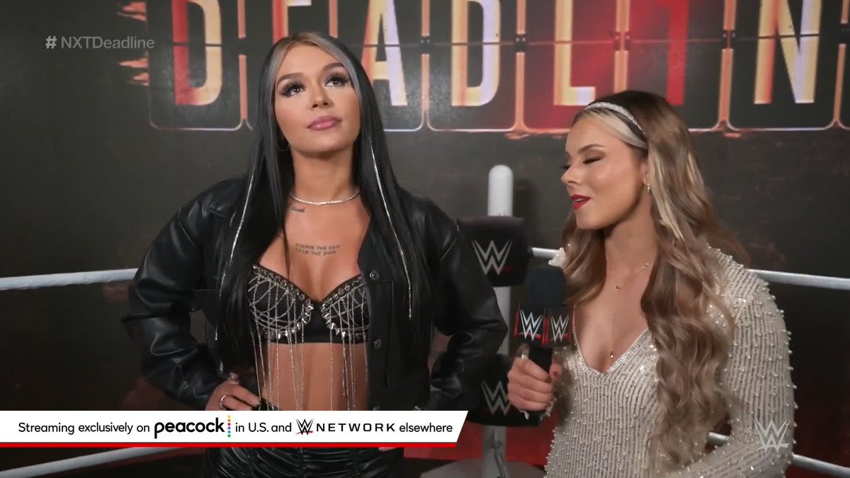 .@CoraJadeWWE is back and ready to take over... 👀 #NXTDeadline