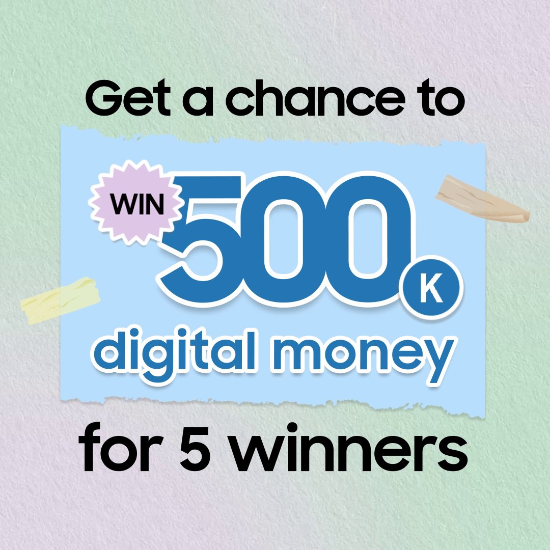 Hi students, have a chance to win 500K digital money! Reply with the team that represents you the most: "Clever Jerome," "Active Farrel," or "Creative Erica," along with hashtags #GalaxyTabS9FE, #DoAndFunMore, and #DoItYourWaywithTabS9FE We'll wait until Dec 12, 2023! 🤩✨