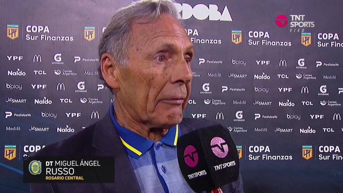 "ME ALEGRA MUCHO QUE LA GENTE DE CENTRAL ESTÉ FELIZ" Miguel Ángel Russo, emocionado, luego de lograr el pase a la final con Rosario Central ante River #LPFxTNTSports