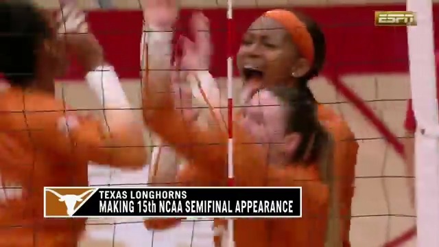 TEXAS HAS PUNCHED THEIR TICKET TO TAMPA ☀️ #NCAAWVB x 🎥 ESPNU / Texas Volleyball