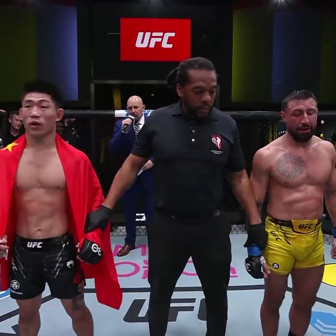 After five rounds Song Yadong comes out victorious 🇨🇳 #UFCVegas83