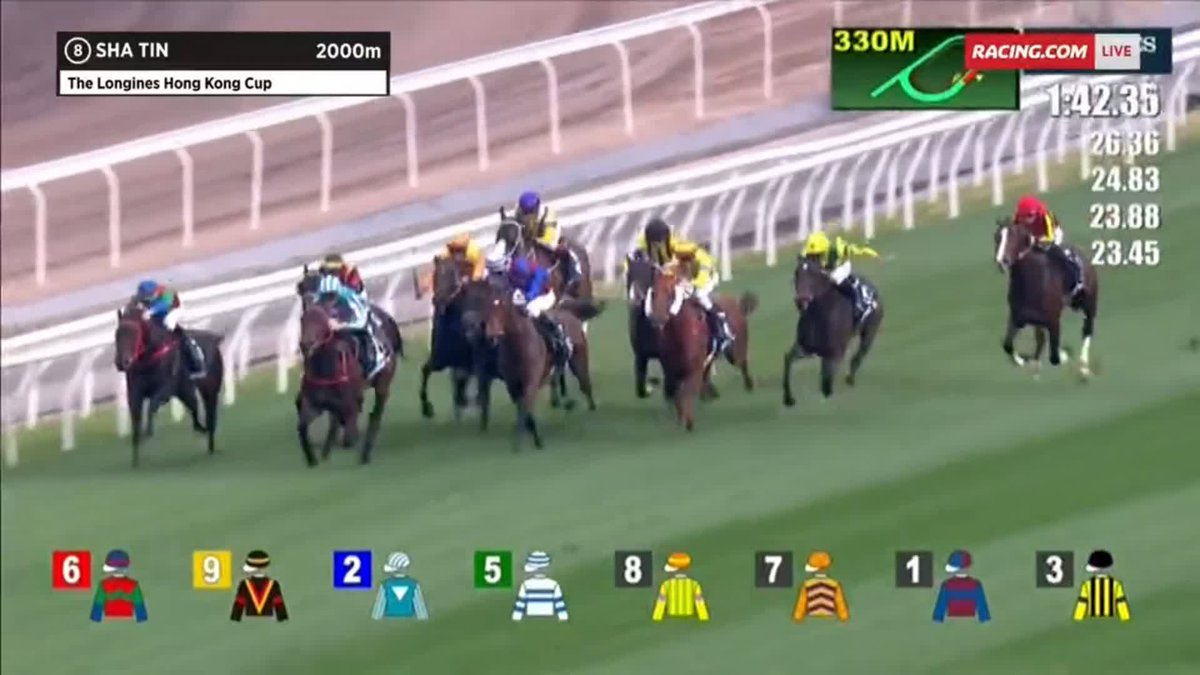 J-MACCCCC! Cox Plate champion, Romantic Warrior, fends off Luxembourg & goes back-to-back in the Hong Kong Cup ๐ HKJC Racing #HKIR