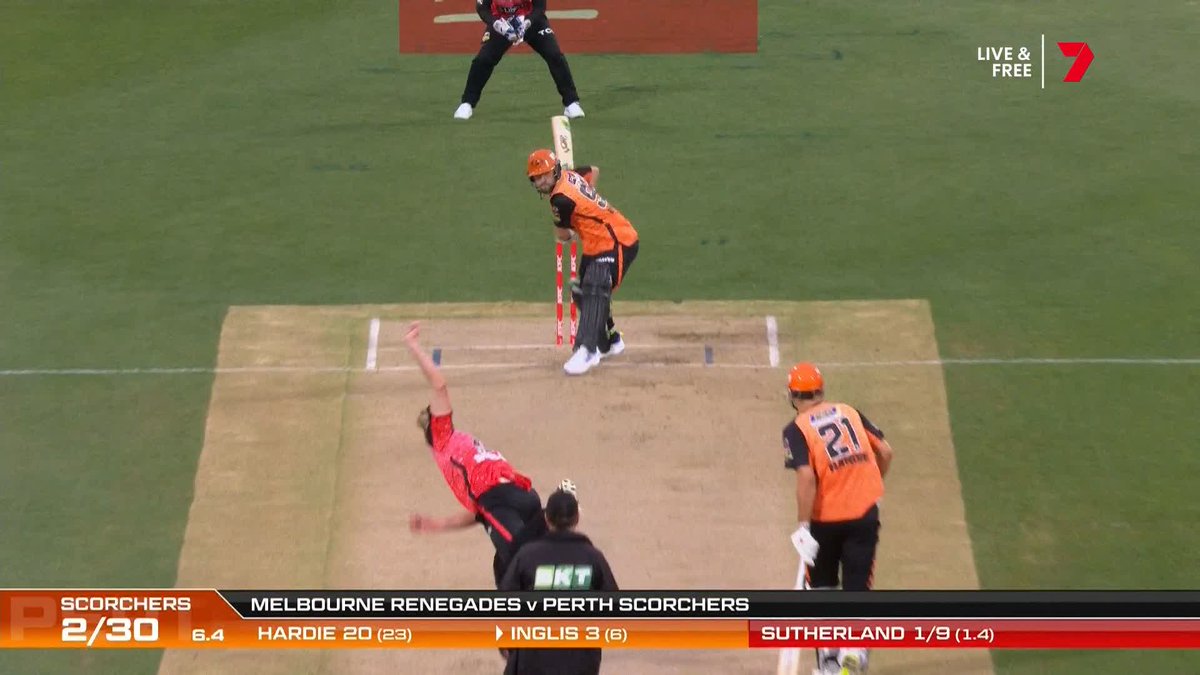 Big Bash match between Melbourne Renegades vs Perth Scorcher has been suspended due to "unsafe pitch".