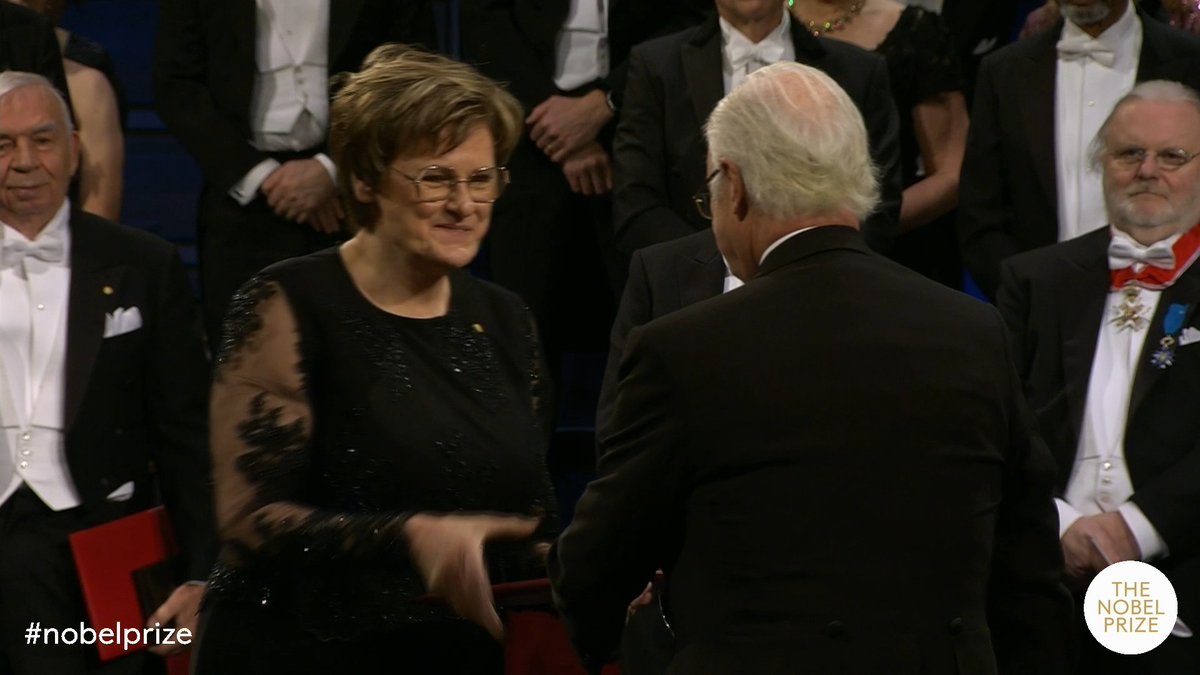 Congratulations to the 2023 medicine laureates! Watch the very moment Katalin Karikó and Drew Weissman received their Nobel Prize diplomas and medals during the 2023 Nobel Prize award ceremony. #NobelPrize