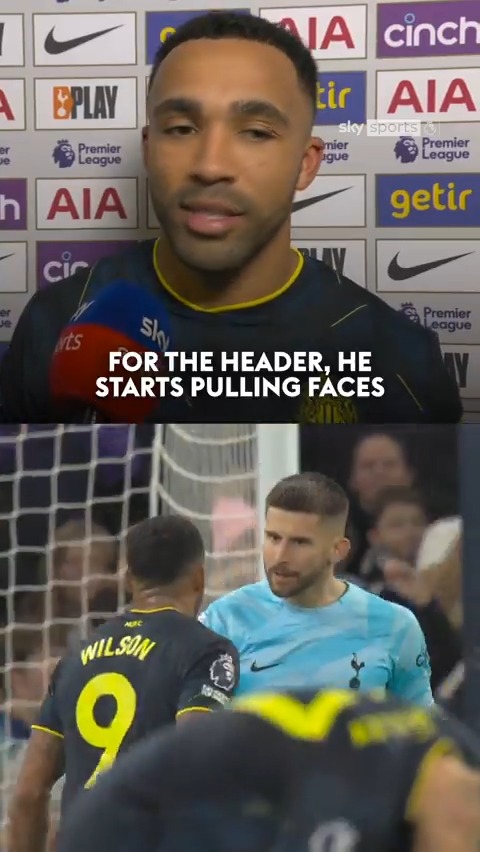 “It’s a lack of respect!” 👀 Callum Wilson explains his clash with Guglielmo Vicario towards the end of their 4-1 loss 😳