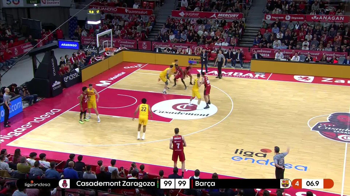💥💥 QUÉ PARTIDO. QUÉ FINAAAAAL 🤯🤯 El canastón de 𝐓𝐫𝐚𝐞 𝐁𝐞𝐥𝐥-𝐇𝐚𝐲𝐧𝐞𝐬 (Trae Bell-Haynes) para dar la victoria al Casademont Zaragoza