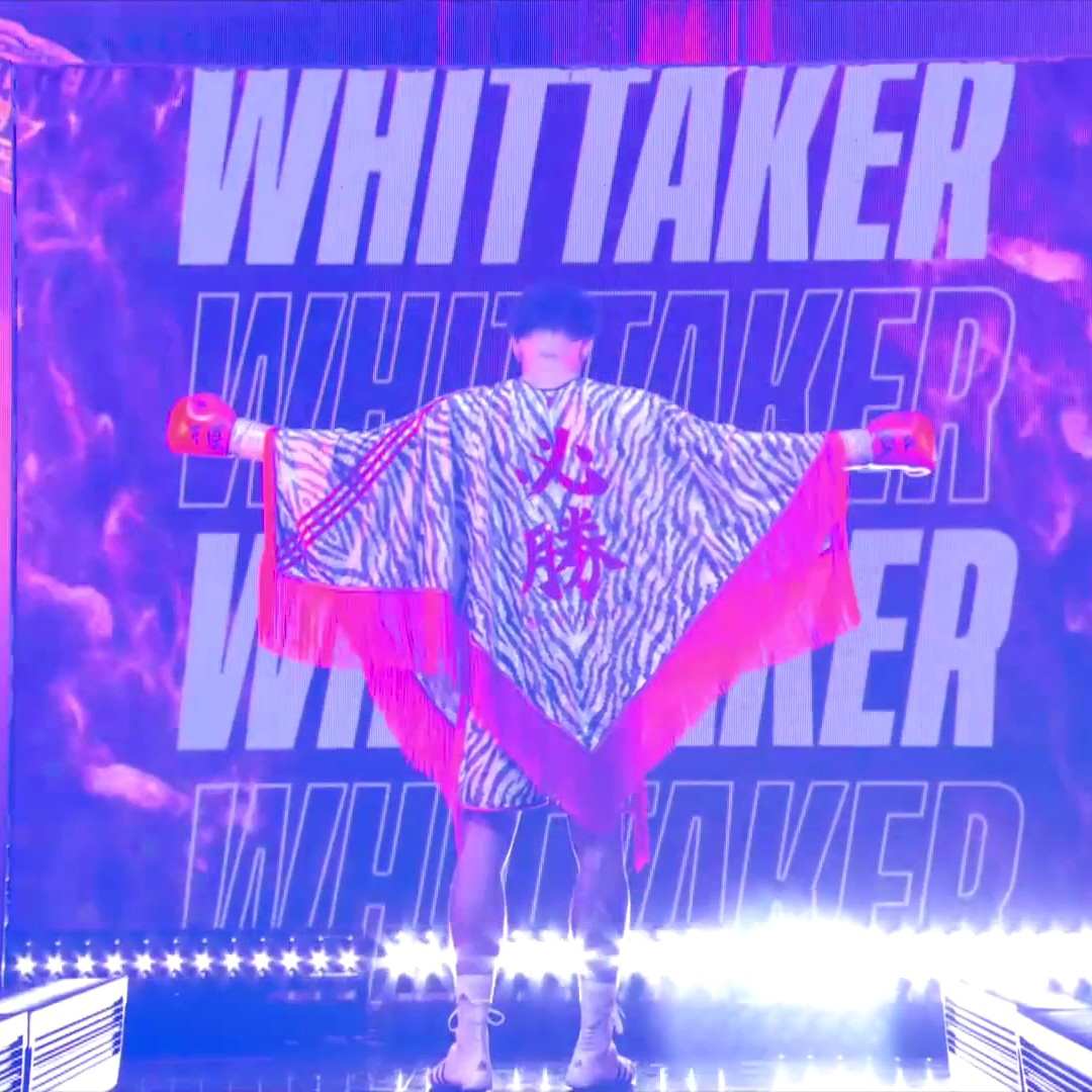 What a ringwalk from Ben Whittaker! 🔥 ⚡ Ben Whittaker | #BillamSmithMasternak