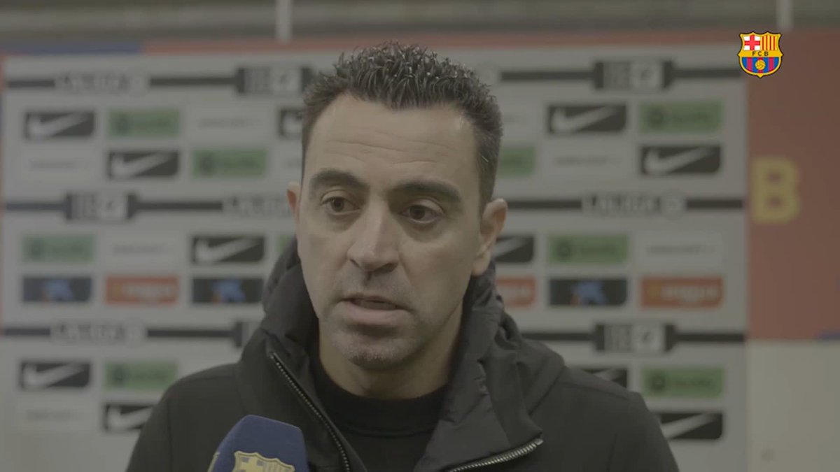 🎙️ Xavi analyzes #BarçaGirona
