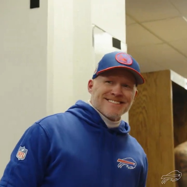 We got your back, Coach! 👏 #BUFvsKC | #BillsMafia