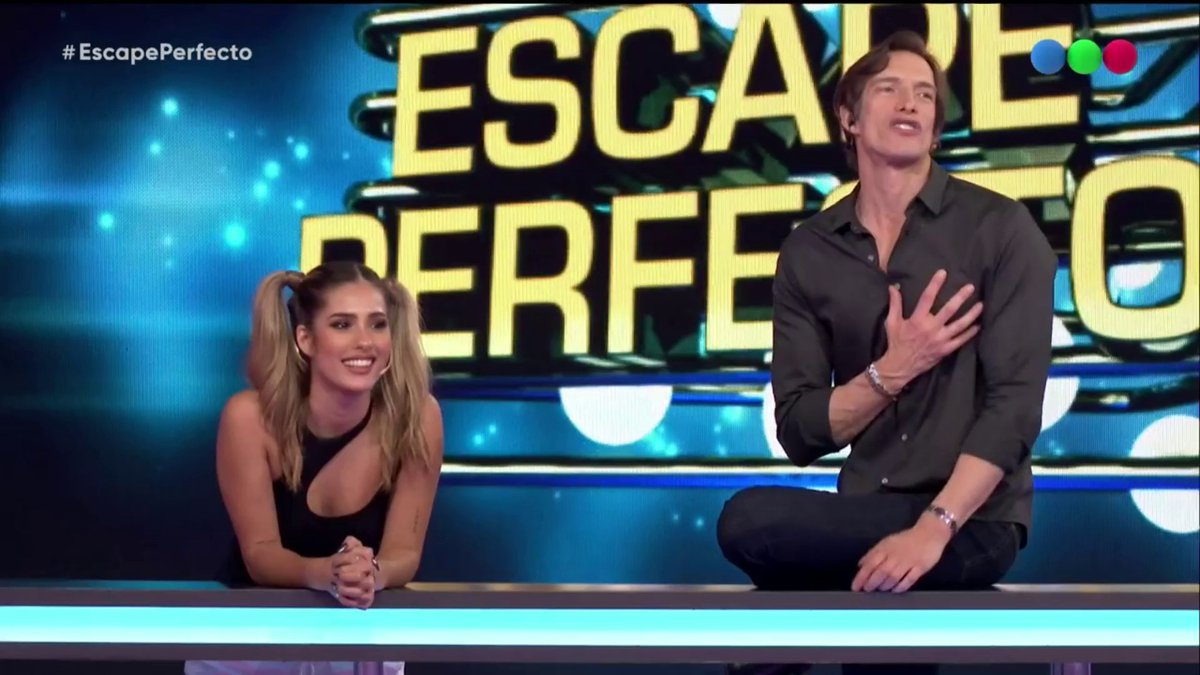 El primer escape de Nacho fue muy productivo pero a Juli casi le da algo ๐ ๐ฒMirรก #EscapePerfecto "Especial Famosos" junto a Ivรกn y La China en
