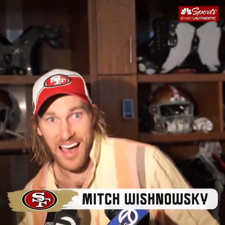 Mitch Wishnowsky reveals he "winged" the fake punt 🔽