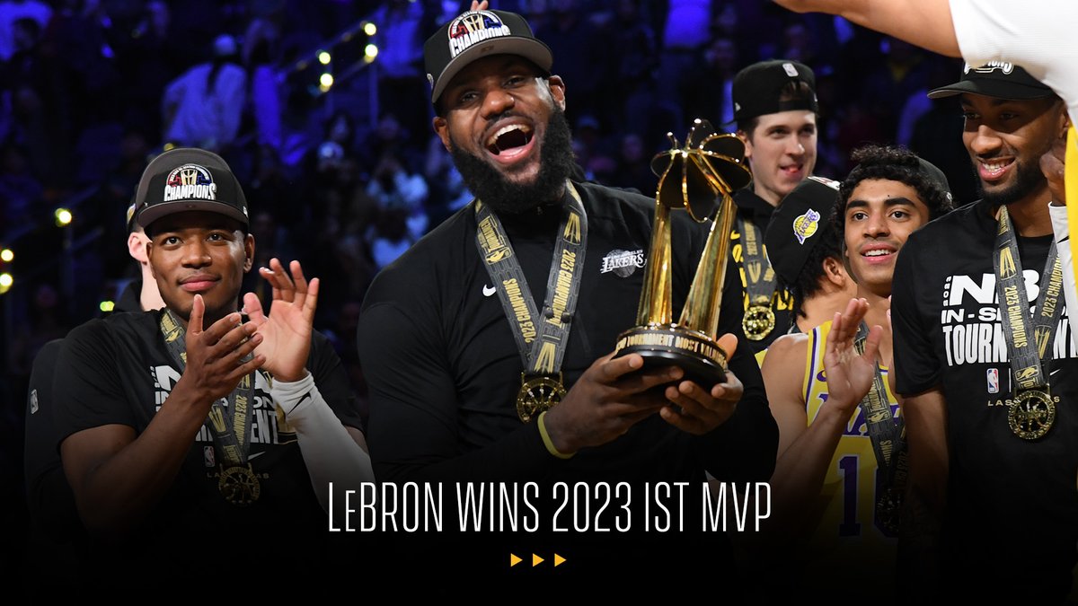 "He can shoot it better, he's faster, he's more athletic, he's not even getting tired... I just don't understand." First-ever IST MVP: LeBron James.