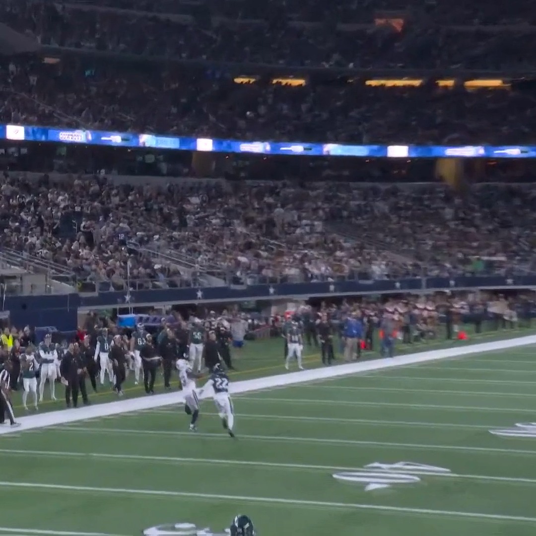 The throw. The catch. All of it was just incredible. #DallasCowboys