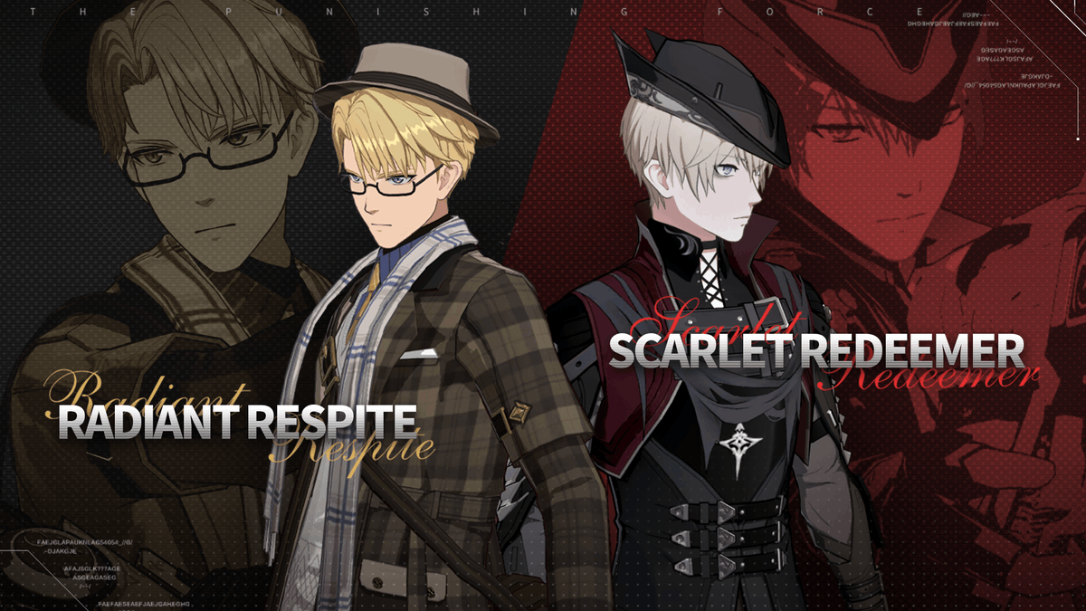 [New Coating PV | Lee: Hyperreal &amp; Chrome: Glory] A hunter in a burning night, or a partner in the breezy autumn? New coatings for Lee: Hyperreal and Chrome: Glory will be available in the new version! Come and join them for an adventure, or, a walk. #punishinggrayraven #PGR