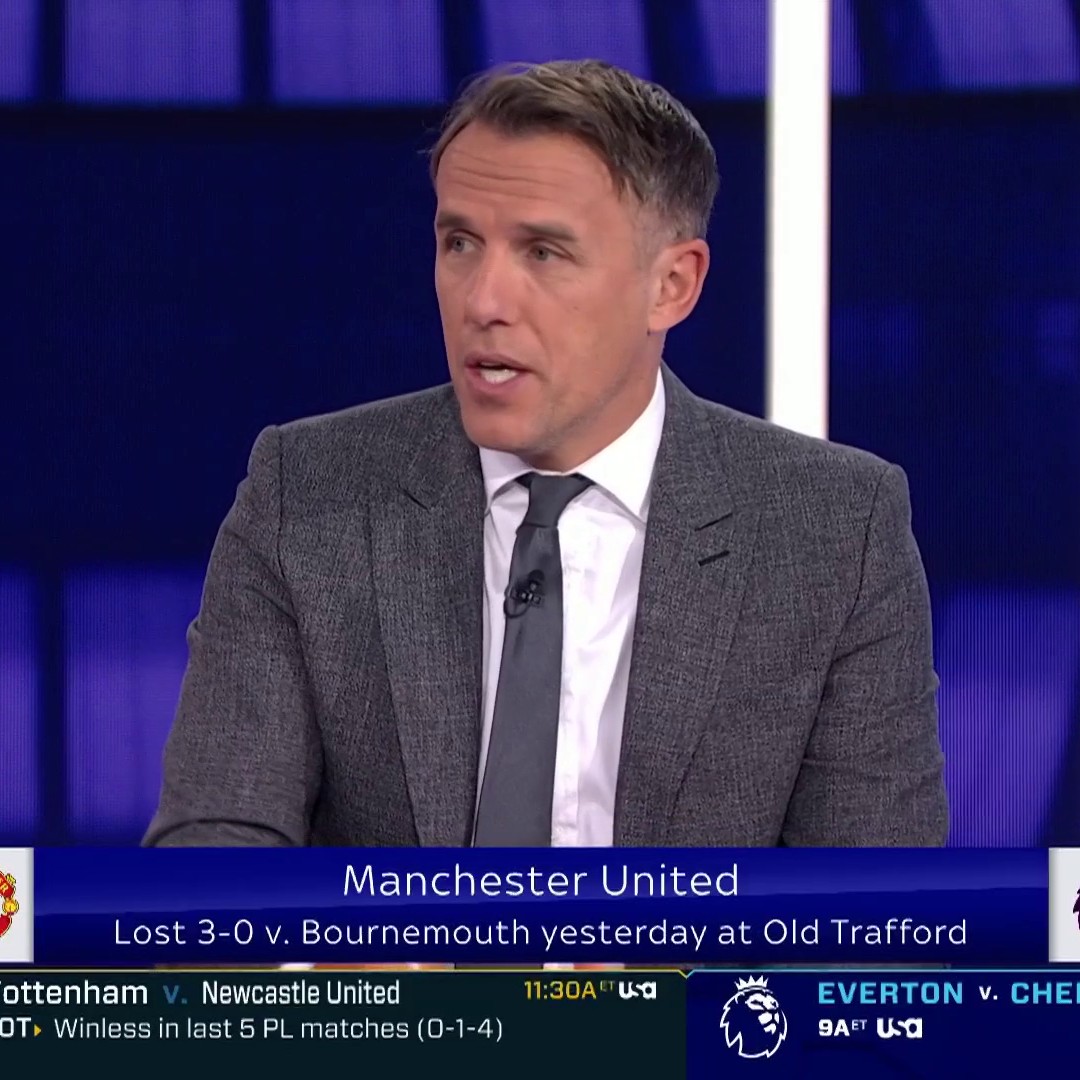 "The first thing Manchester United CAN'T do is sack the manager [Erik ten Hag]. "They need to sort out from top to bottom, and the manager is the last thing they need to sort out." Very well said, Phil. 👏 Fizzer18