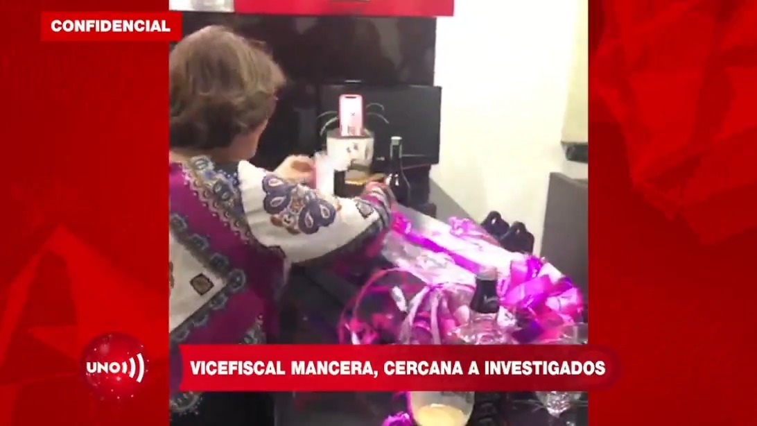 #NoticiasUno| Pruebas en video de la cercanía de la vicefiscal Mancera con amigos procesados por corrupción. Confidencial