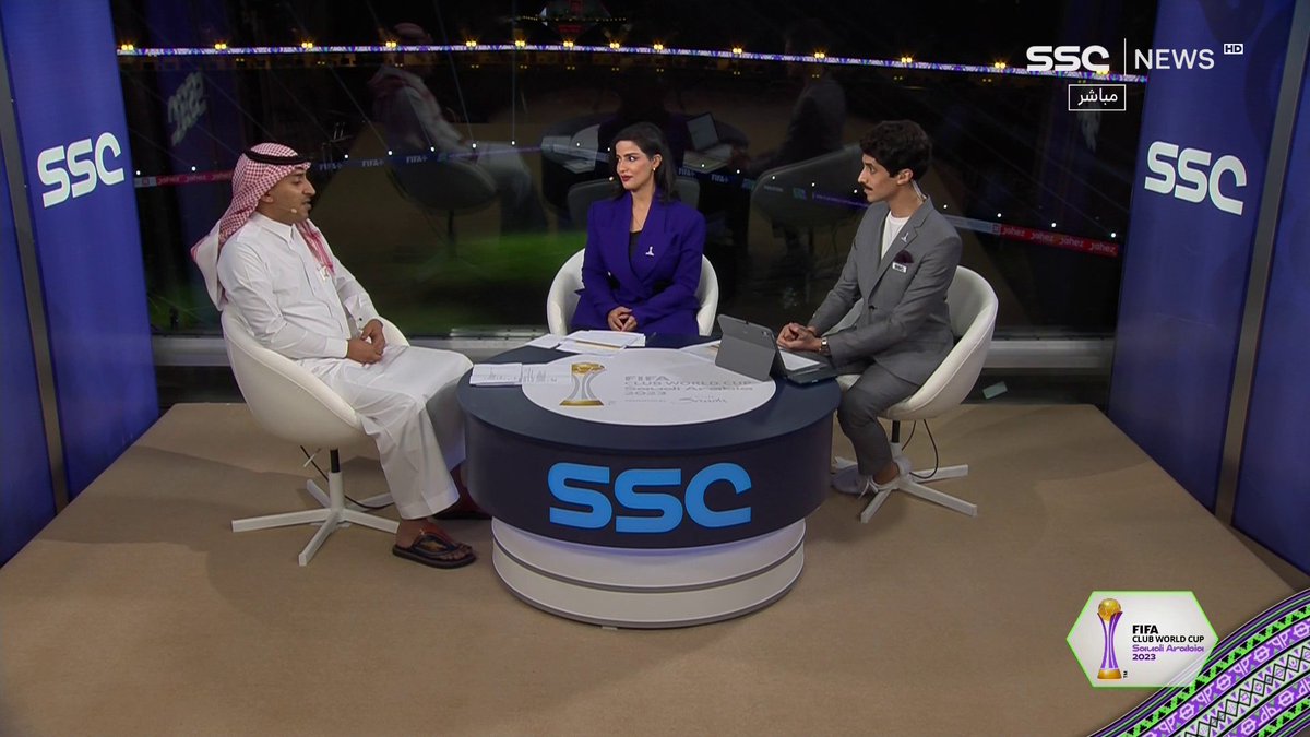 يزيد الرشيد - عضو اللجنة المنظمة المحلية لكأس العالم: تحميل التطبيق الخاص بكأس العالم شرط أساسي لحضور المباريات، وعلى الجميع الالتزام بأرقام البوابات، وهناك العديد من الفعاليات المصاحبة الحصرية لحاملي التذاكر #هلا_بالأبطال | #SSC