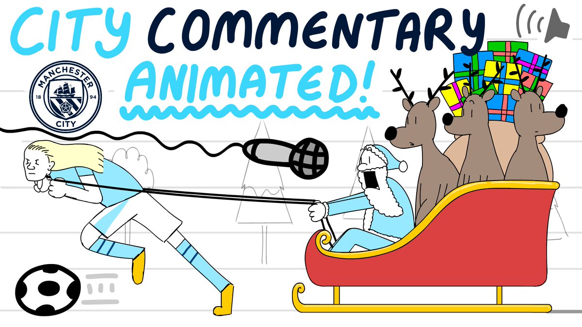 "Watch it!... Drink it in!" 🎅🎄 Presenting our animated City Christmas Special 🎁✨