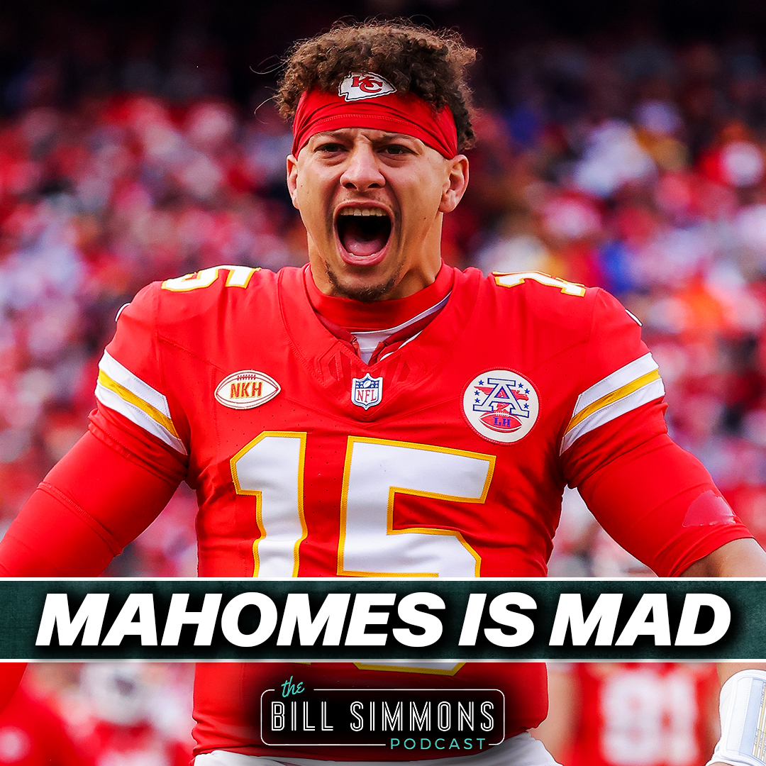 “I lost a little respect for Patrick Mahomes.” Bill Simmons and Cousin Sal react to Mahomes’s meltdown in yesterday’s loss to Buffalo: