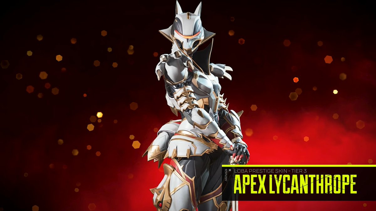 You think you’re tough? Try fighting in six-inch heels 💅 Look sharp and fight fierce while decked out in the Apex Lycanthrope skin. Available now as part of the Uprising Collection Event.