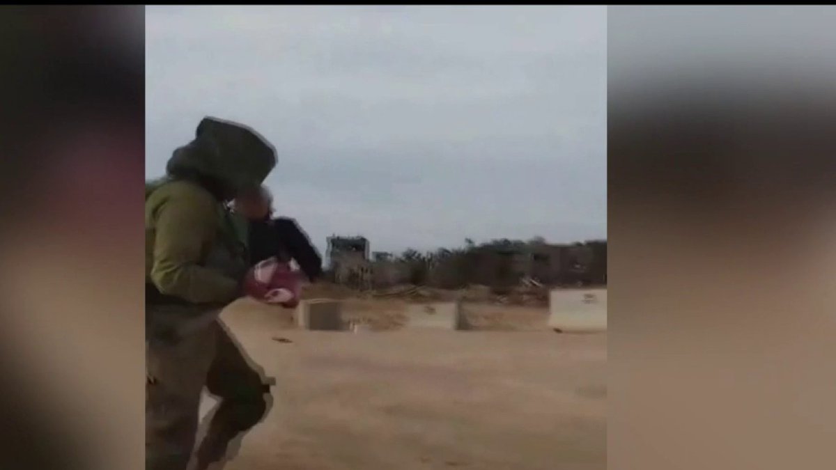 Gaza : vidéo d'une fillette soignée par des soldats israéliens