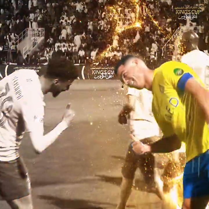 لمسة 🎶 وإنهاء 🚀 كريستيانو رونالدو يضع بصمته في #أغلى_الكؤوس 🏆