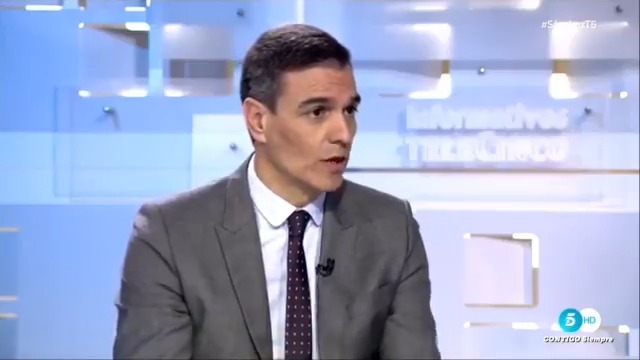 Lo que defiendo en “Tierra firme” es que la agenda de reformas que hemos hecho durante estos 5 años y vamos a culminar, nos permitirá pisar tierra firme. Garantizaremos un horizonte de estabilidad, de seguridad y prosperidad. Pedro Sánchez en Informativos Telecinco #EspañaAvanza