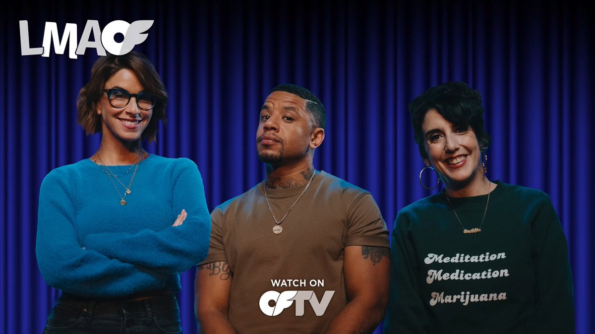 Time for your #LMAOF break ⏰ Catch unforgettable stand-up from (((Nicole Aimée Schreiber))), Terrence Delane, and @giuliarozzi... 📺 Tune in NOW: