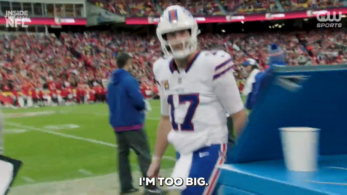 "I'm too big!" Josh Allen would not be denied 💪 Buffalo Bills