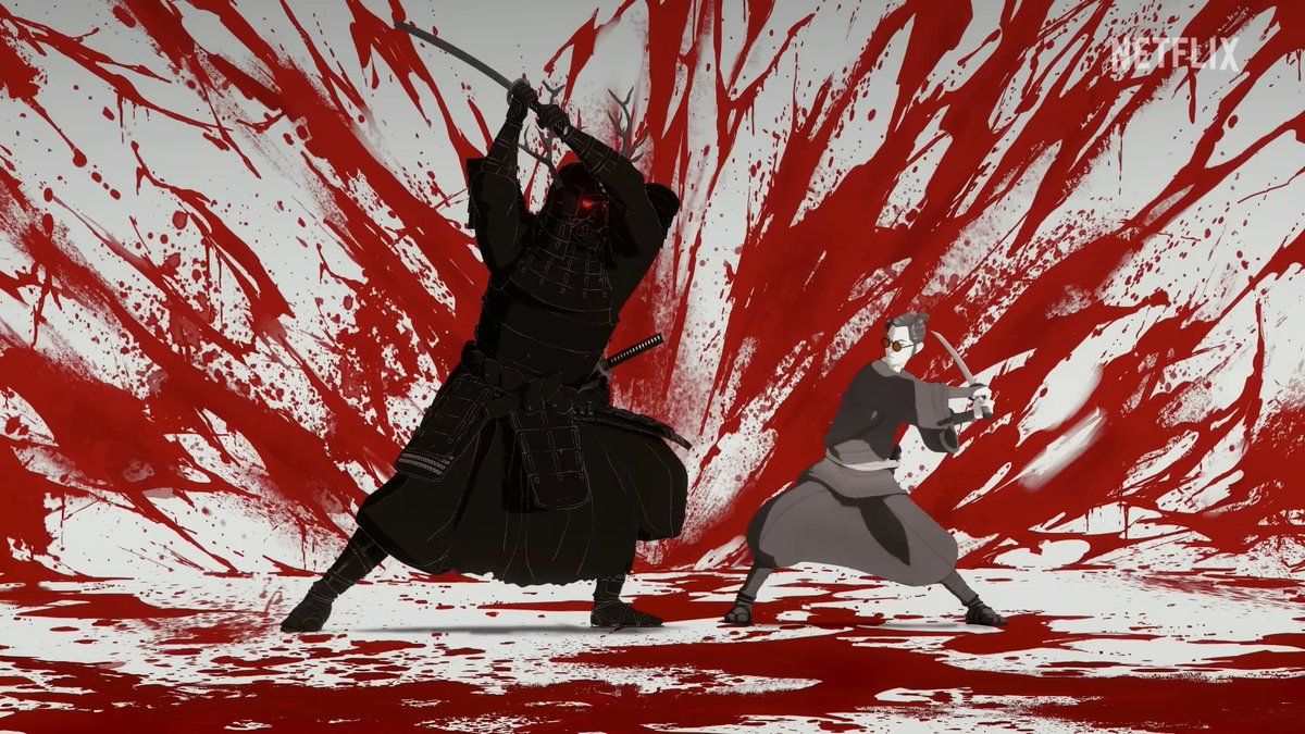 Netflix's animated series #BlueEyeSamurai is renewed for a second season.