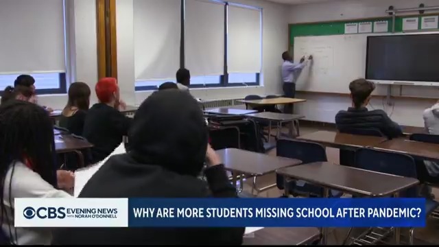 One school district in Jefferson County, Kentucky, is tackling the surge in student absenteeism, which rose by nearly 37% since the COVID-19 pandemic began. It's part of a nationwide concern where approximately 13.6 million students were chronically absent in 2022.