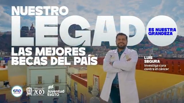 ¡En #Guanajuato, tenemos las mejores becas del País y esa es nuestra Grandeza y nuestro Legado! 👨⚕🙌 @JuventudESGTO