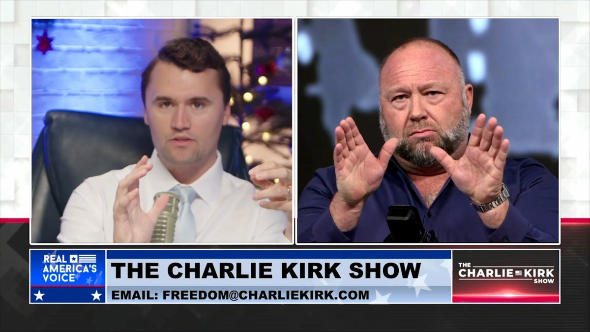 MUST SEE Interview: Alex Jones And Charlie Kirk Reveal The Secrets Of The Fourth Turning "There are decades where nothing happens, and there are weeks where decades happen." -Vladimir Ilyich Lenin.