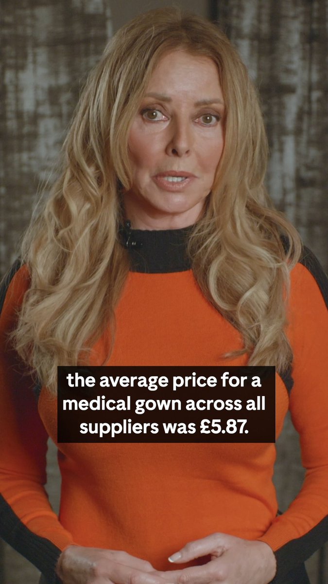 💰 Contracts signed through this VIP lane were inflated by at least £925m 💰💰 VIP lane suppliers were paid 80% more 💰💰💰 1/4 of the money awarded through the VIP lane was wasted on equipment that couldn’t be used Pt 1 of #TheVIPFiles with Carol Vorderman