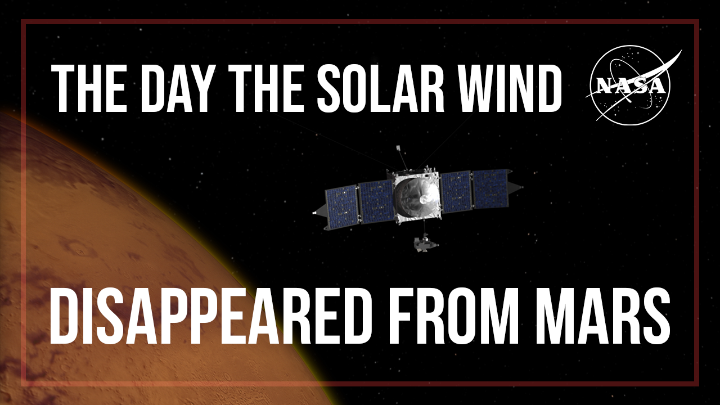 Mars’ atmosphere has been eroding for billions of years as the Sun’s energy pummels it. #AGU23 Recently, our orbiting MAVEN spacecraft detected a brief void in the solar wind, causing the Red Planet's magnetosphere to expand dramatically: