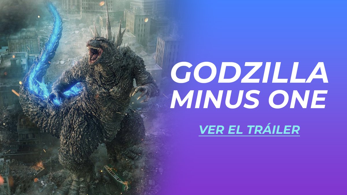 El monstruo más amado y temido por tod@s está de vuelta en #GodzillaMinusOne. 🤯😱 Checa el tráiler que te traigo con mis amigos de Más Que Cine Latam para celebrar la preventa activa, compra tus boletos aquí: