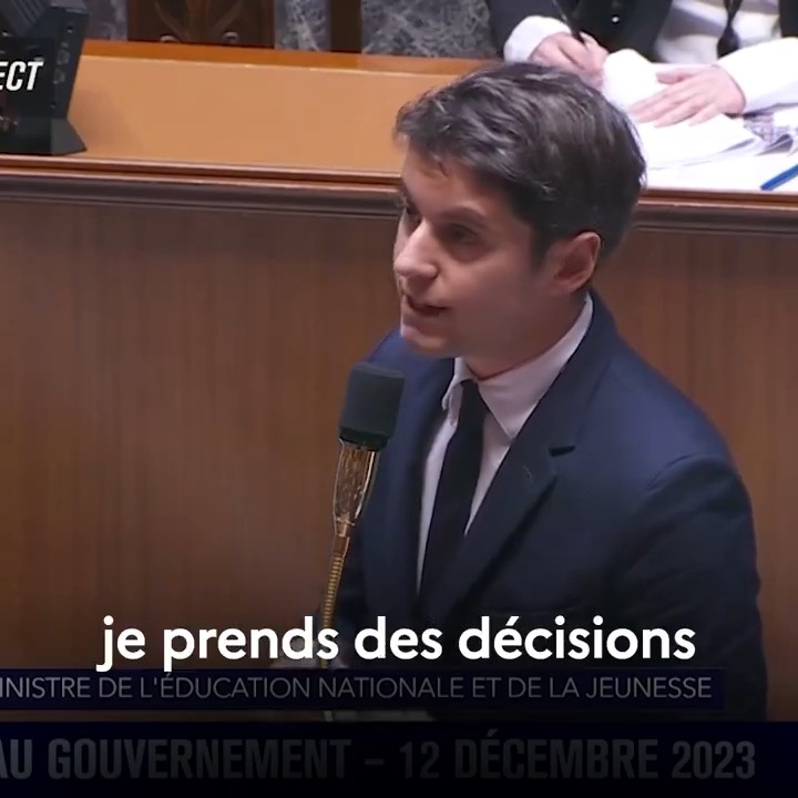 Ma boussole, c’est l’efficacité. Sur la laïcité à l’École, comme sur le reste, je ne prends pas des positions, je prends des décisions.