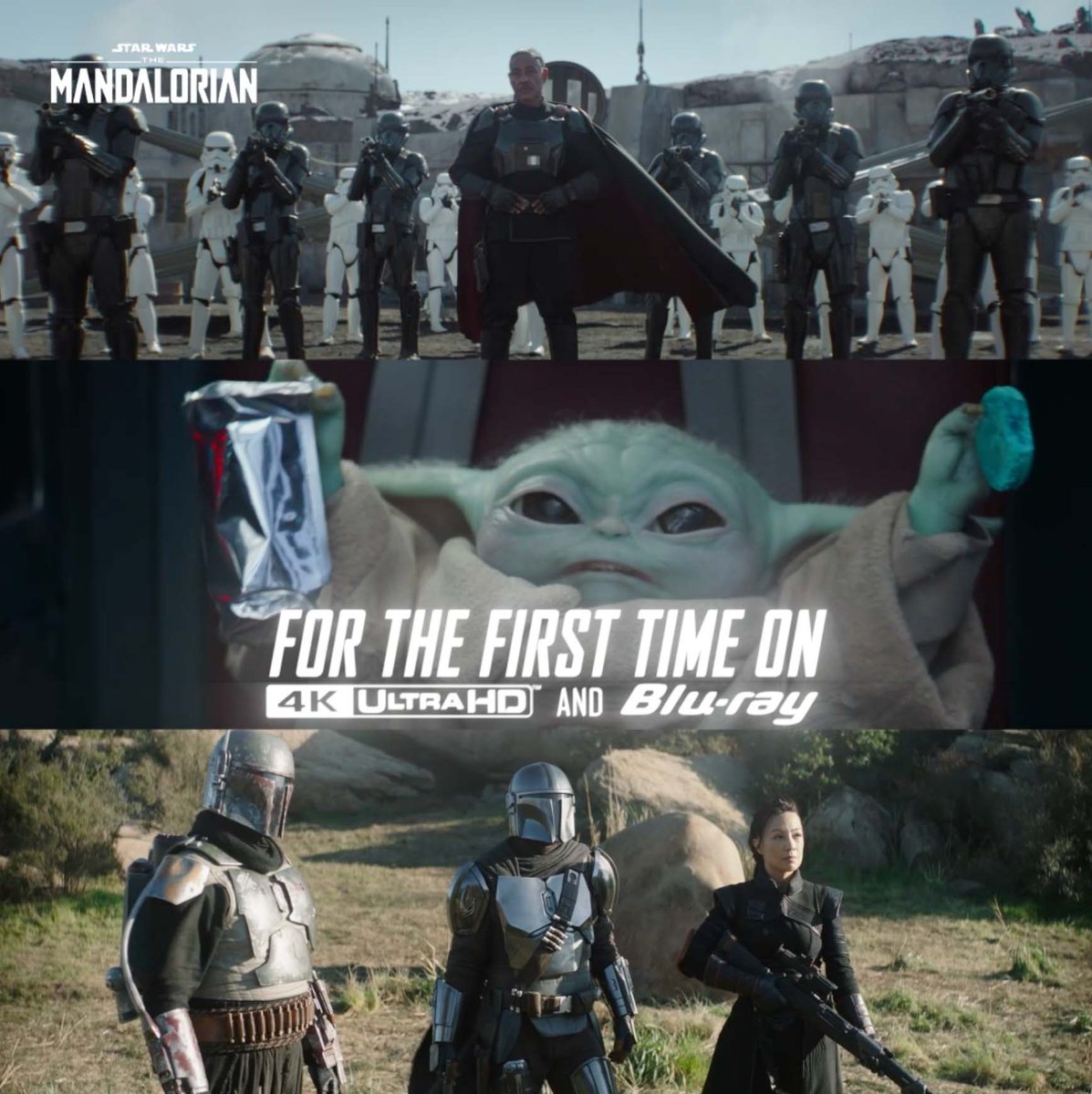 This is the Way. Own #TheMandalorian Seasons 1 &amp; 2 on 4K UHD &amp; Blu-ray today: