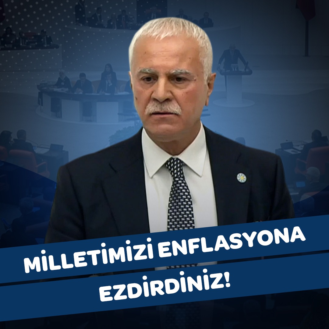İktidar istediği kadar; işçiyi, memuru, emekliyi enflasyona ezdirmediğini söylesin. Gerçek enflasyon; vatandaşımızın evinde, mutfağında, tenceresinin içinde hissediliyor. TÜİK ne kadar pembe tablo çizerse çizsin; milletimiz enflasyonu, cüzdanını açtığında zaten ölçüyor!