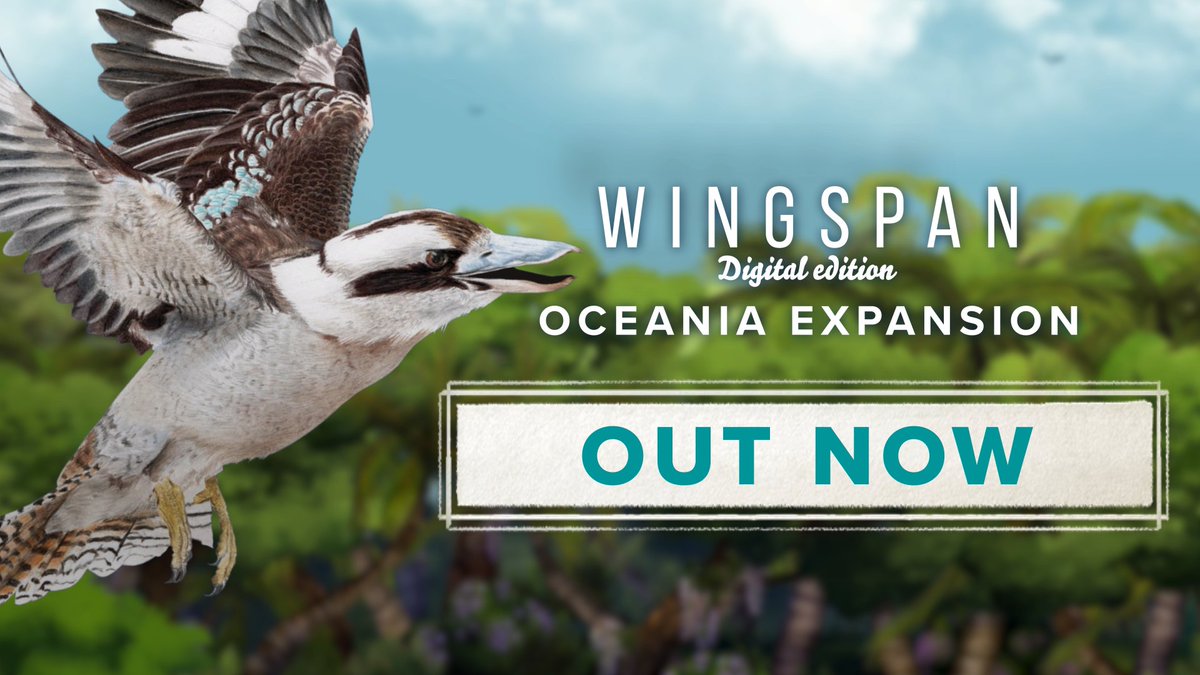 🤩 Wingspan: Oceania Expansion is OUT NOW! 🤩 Grab it on Steam, GOG, iOS, Android, Nintendo Switch, and Xbox! ✨ Embark on a journey and discover the wonders of awe-inspiring Oceania birdlife!🦜🌊 #premiere #wingspan #indiegamedev