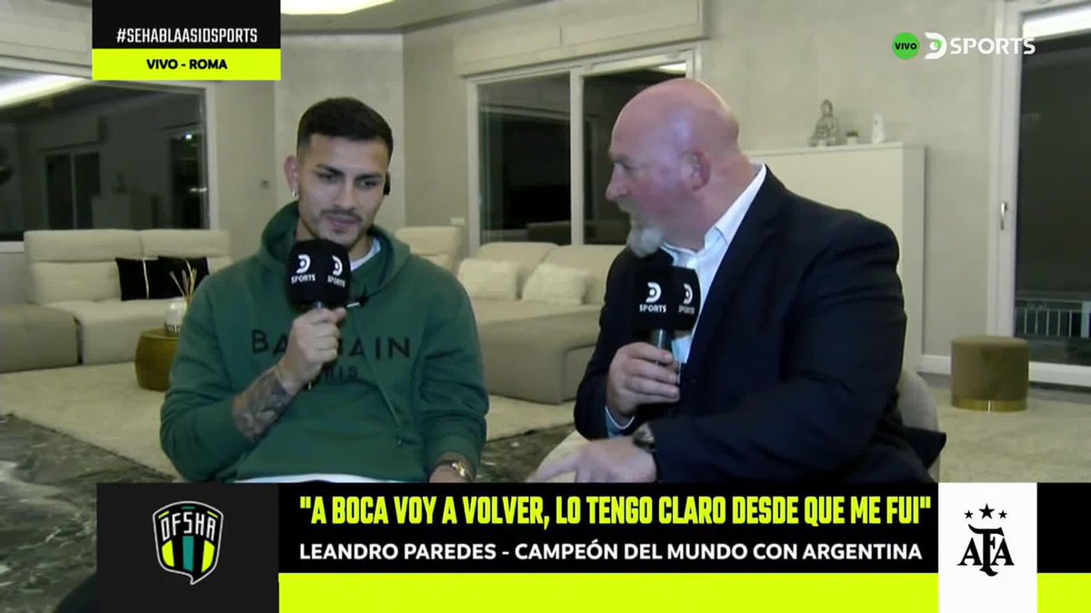“YO A BOCA VOY A VOLVER” ✍️ Leandro Paredes