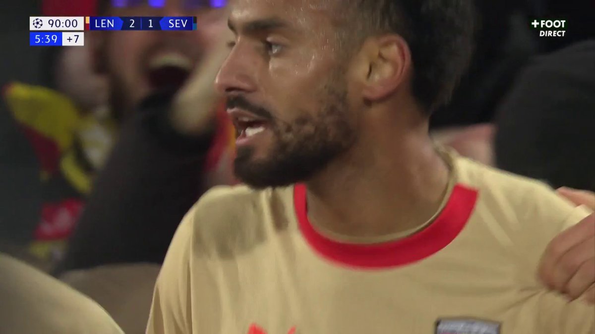 Le but de Fulgini ร la 90+6' pour envoyer dรฉfinitivement le RC Lens en Europa League. ๐คฉโค๏ธ๐