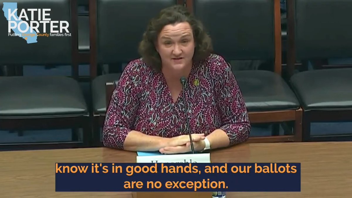 If we can track our deliveries before they arrive, we should be able to easily track our mail-in ballots too. My bipartisan bill would require tracking barcodes on ballot envelopes, increasing transparency in elections and giving Americans confidence that their vote was counted.