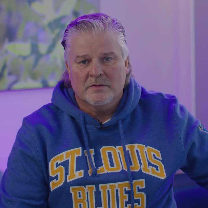 Kelly Chase has never backed down from a fight, and he certainly won't back down from this one either. #HockeyFightsCancer #stlblues DONATE ➡️