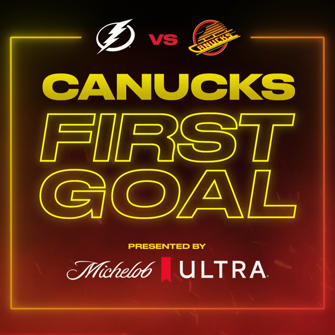 Get your predictions in! 🚨 Reply to us using #UltraFirstGoal for a chance to win a pair of tickets to a game! Must be 19+ to play. Michelob ULTRA Canada | #Canucks