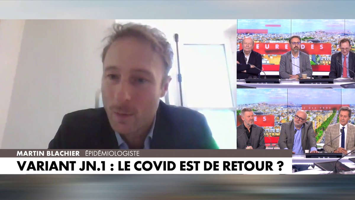 Martin Blachier, à propos du nouveau variant de Covid-19 : «A partir de 65 ans, il est recommandé de se faire vacciner», dans #HDPros