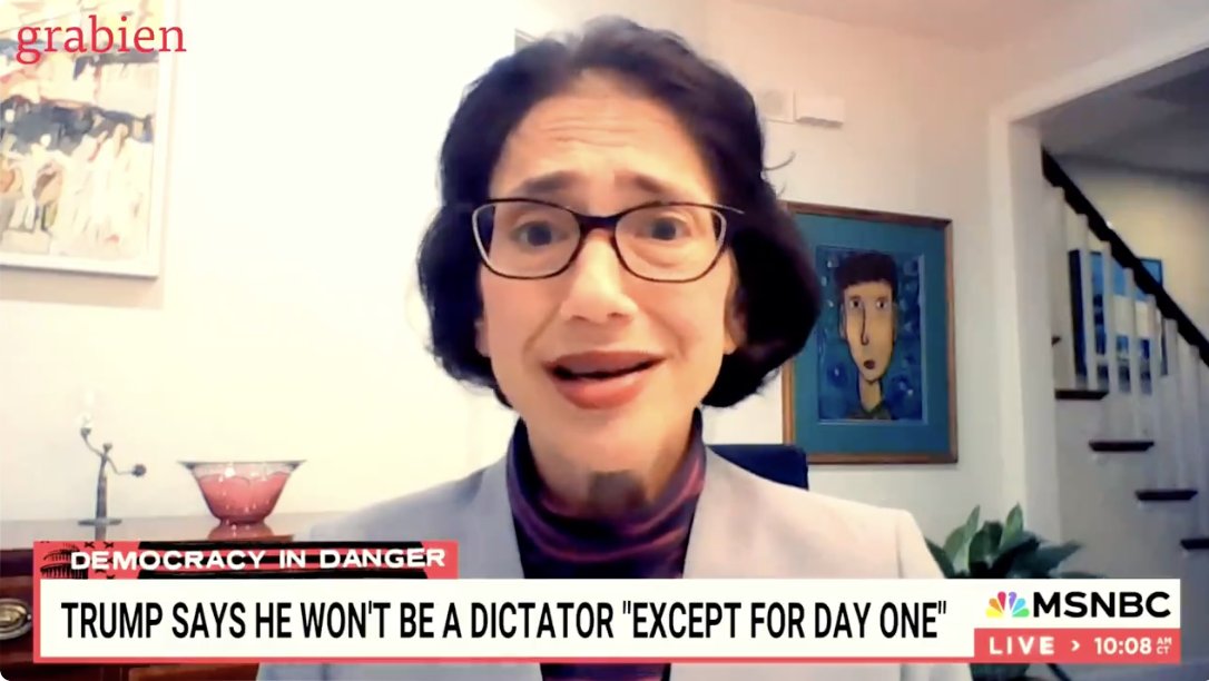 BREAKING: Media warns if Trump wins next election, the world will come to an end. He will assassinate generals, shoot visitors at the White House, kill the First Lady, Suspend the Constitution, kill democracy, destroy the justice department. WATCH